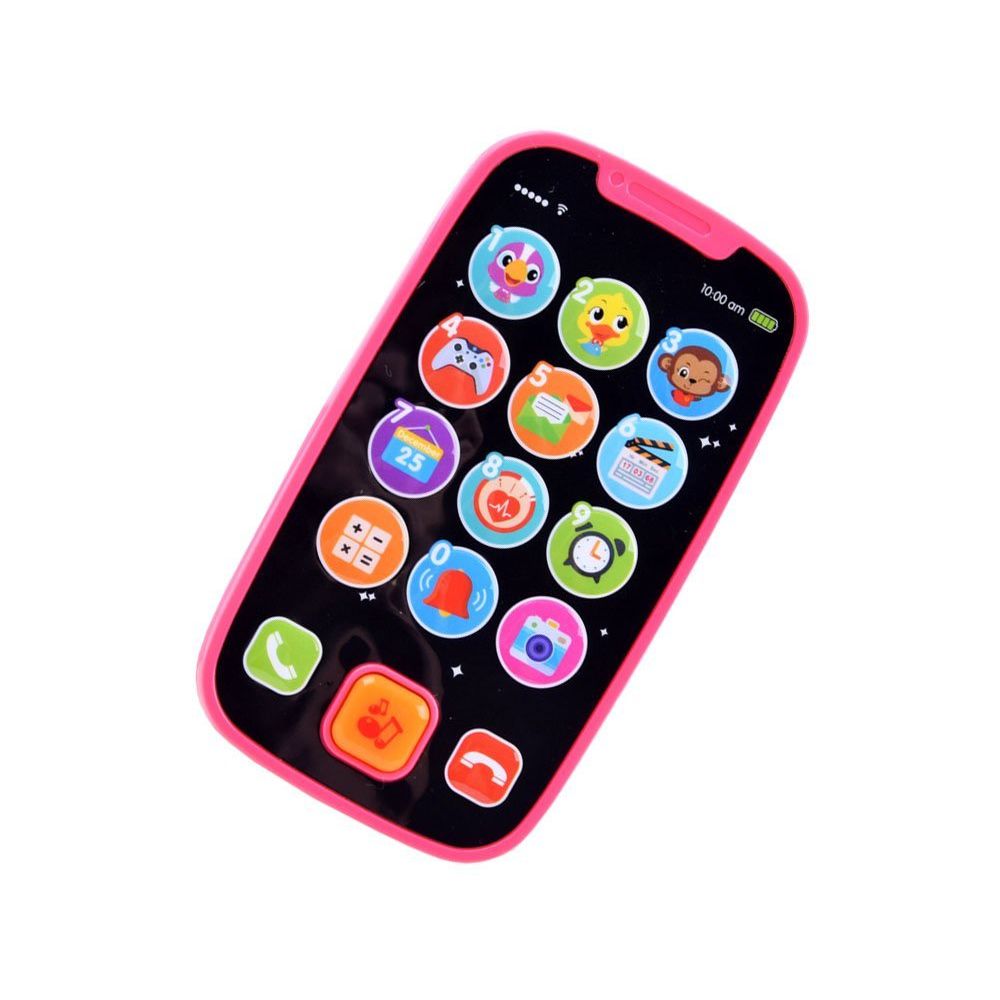Interaktivni baby smartphone roza slika 2