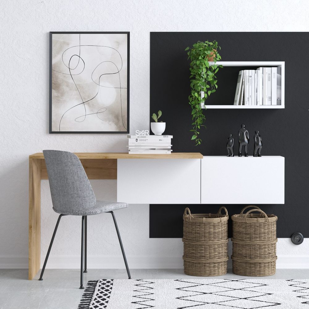 Tiff WhiteOak Radni Sto slika 1