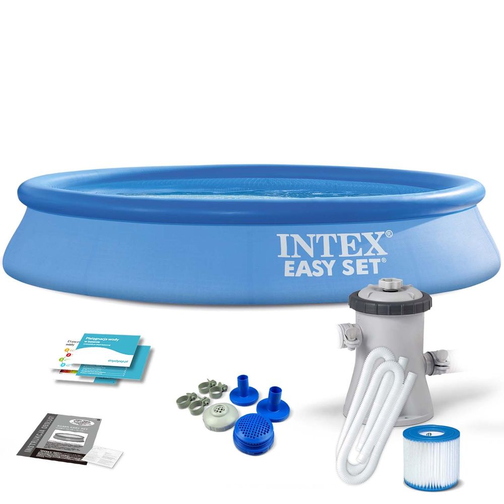 Intex vrtni bazen na napuhavanje 305 x 61 cm 9u1 slika 1