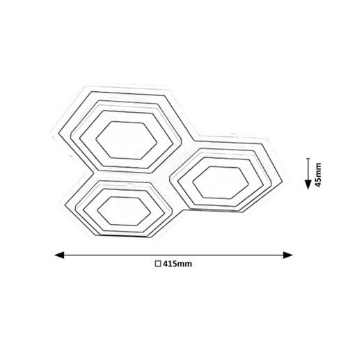 Rabalux Bitsi LED plafonjera 72W 71115 slika 18