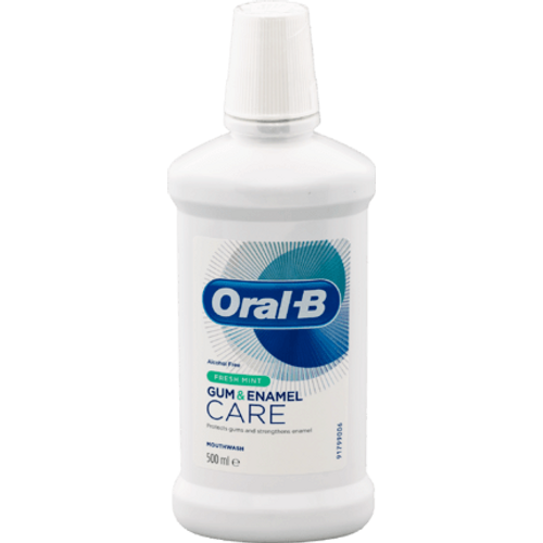 Oral-B voda za usta gum&enamel fmint 500ml slika 1