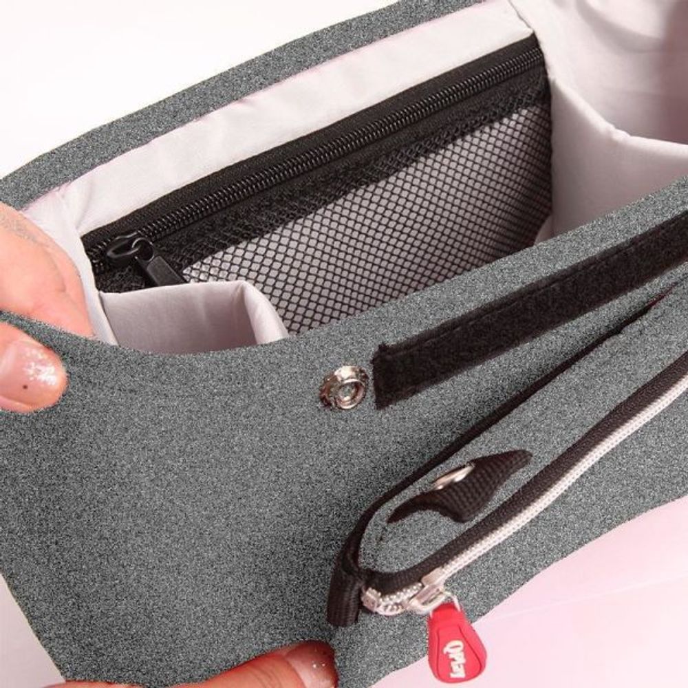 QPlay® Organizator/Torba za kolica, Siva slika 3