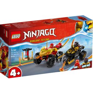 LEGO Kai i Rass borba automobila i bicikla