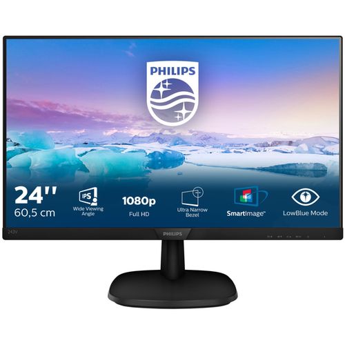 Monitor Philips 23.8" 243V7QJABF, IPS, VGA, DP, HDMI, zvu. slika 2