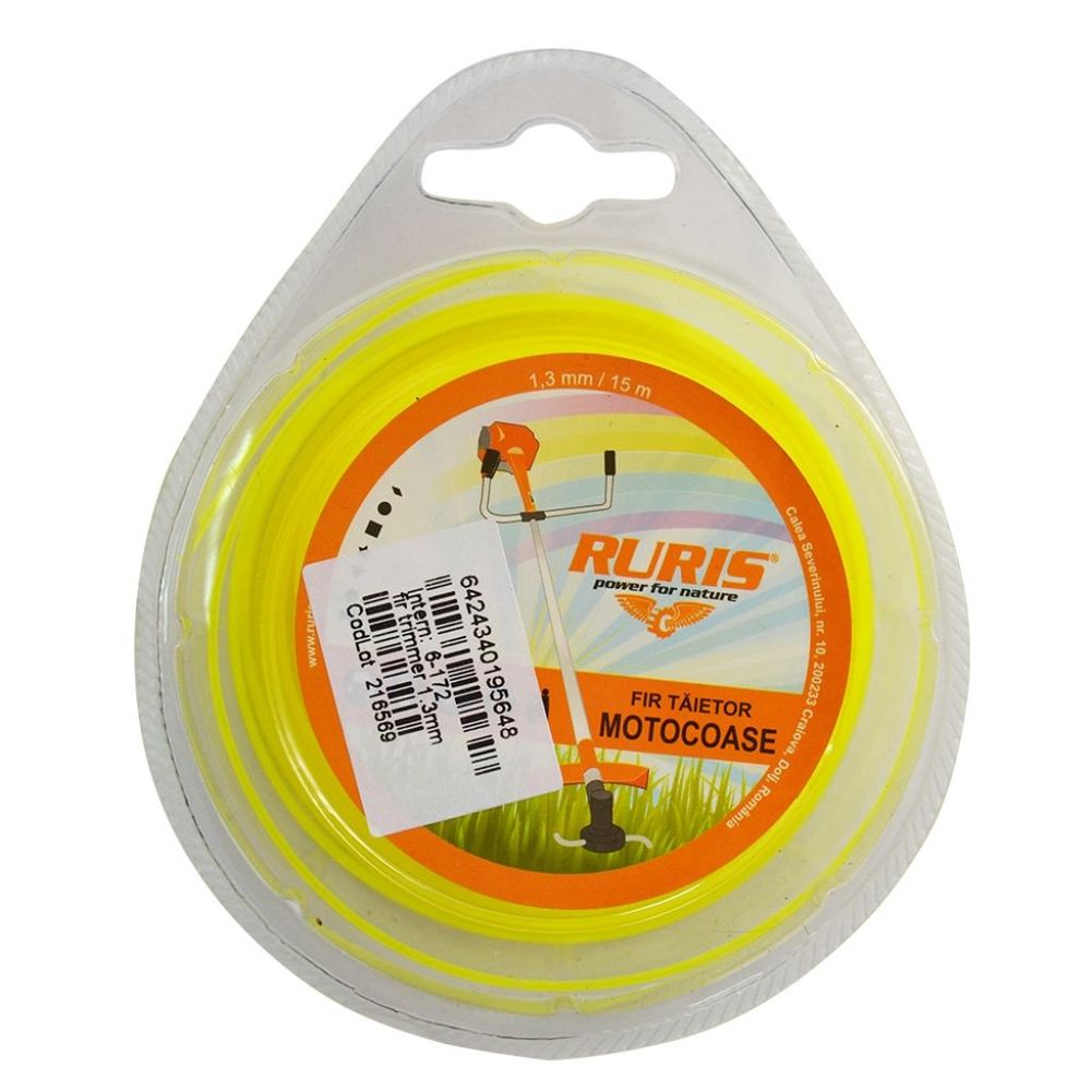 RURIS okrugli silk za trimer 1.3mmx15m slika 1