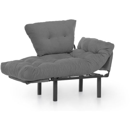 Atelier Del Sofa Fotelja, Sivo, Nitta Single - Grey slika 3