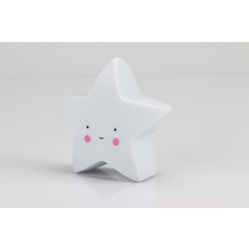 Interbaby ručnik Jednorog 100x100 white/pink + lampa Zvijezda slika 5