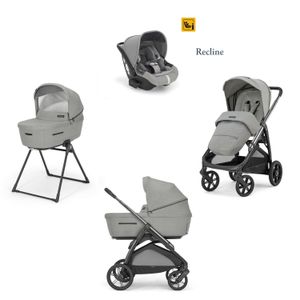 Inglesina APTICA 4u1 kolica DARWIN RC i-Size SATIN GREY