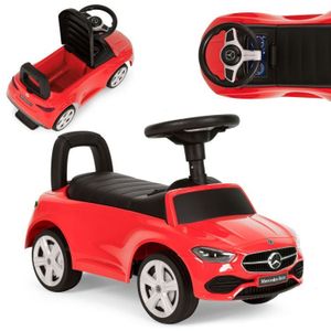 EcoToys Guralica Mercedes C CLASS sa interaktivnim volanom i zvucima, Crvena