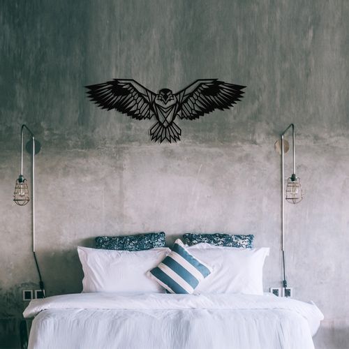 Wallity Metalna zidna dekoracija Eagle3 Metal Decor slika 4