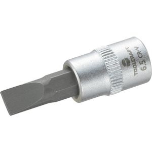 TOOLCRAFT 816065 ravni prorez bit za nasadni ključ 6.5 mm 1/4'' (6.3 mm)