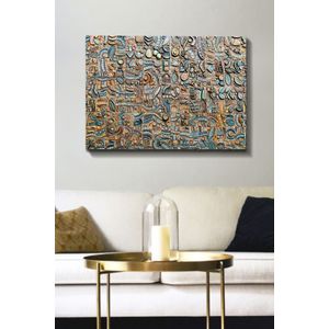 Dekorativna Šarena Kanvas Slika (70 x 100 cm) - Model 146