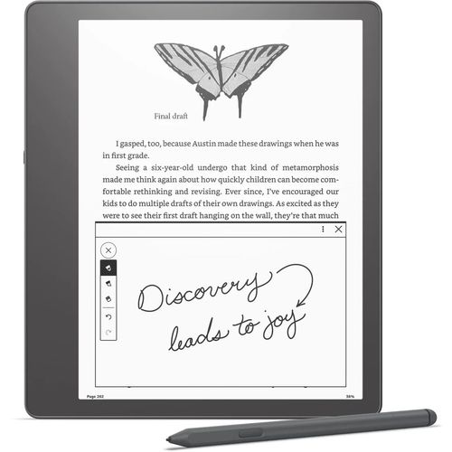 E-Book čitač AMAZON Kindle Scribe Premium (2022), 10.2", 16GB WiFi, 300dpi, Premium Olovka, USB-C, za čitanje i pisanje, crni slika 1