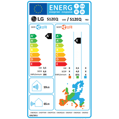 LG KLima uređaj S12EQ slika 2