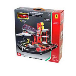 Burago Ferrari 1:43 R P Racing Garage, Incl. 1 Car