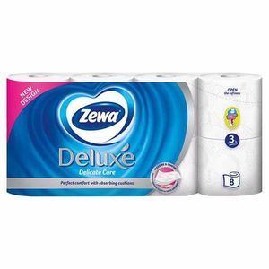 Zewa toalet papir troslojni Delux  Delicate care 8/1