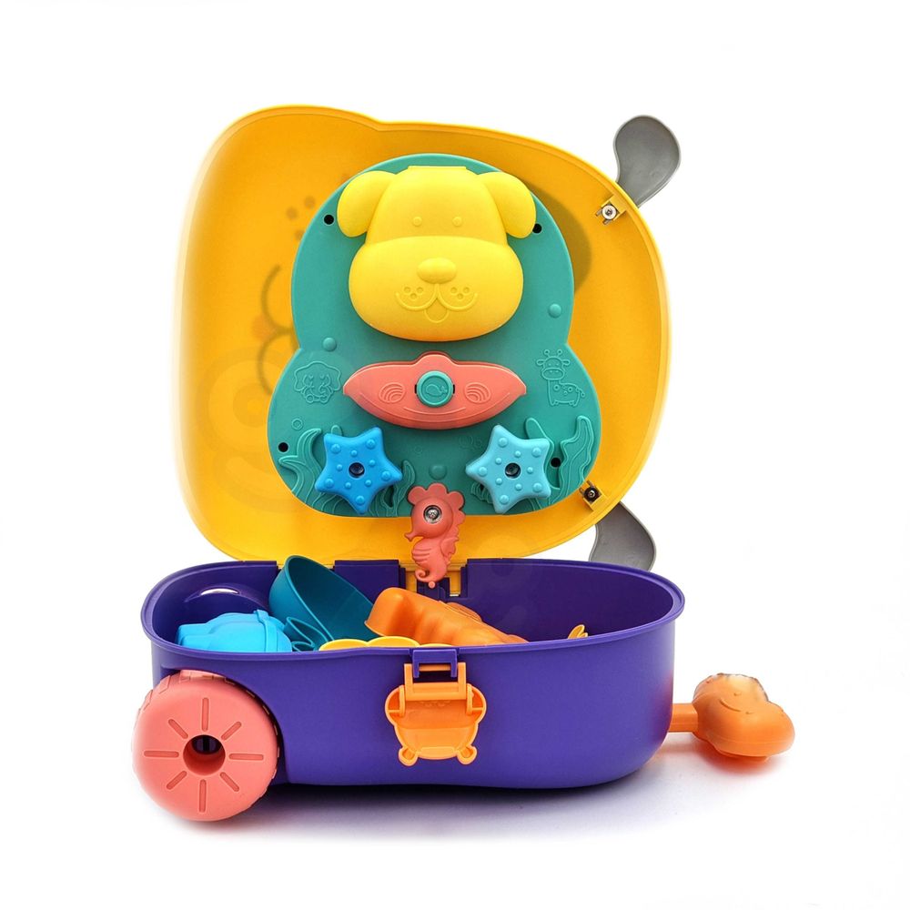 Woopie set s pijeskom 3u1 kofer pas + igračka za vodu slika 5