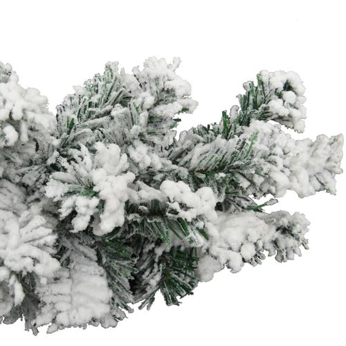Božićna girlanda sa snijegom zelena 20 m PVC slika 10