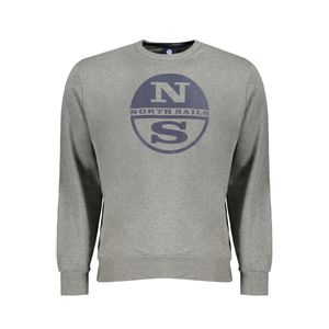 NORTH SAILS MEN'S ZIP-UP SWEATSHIRT GREY