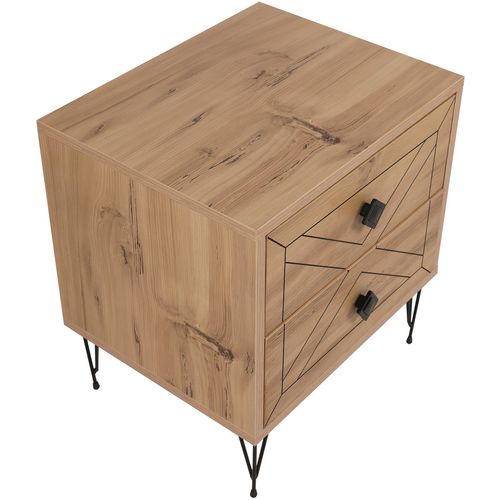 Luna - Pine Pine Nightstand slika 8