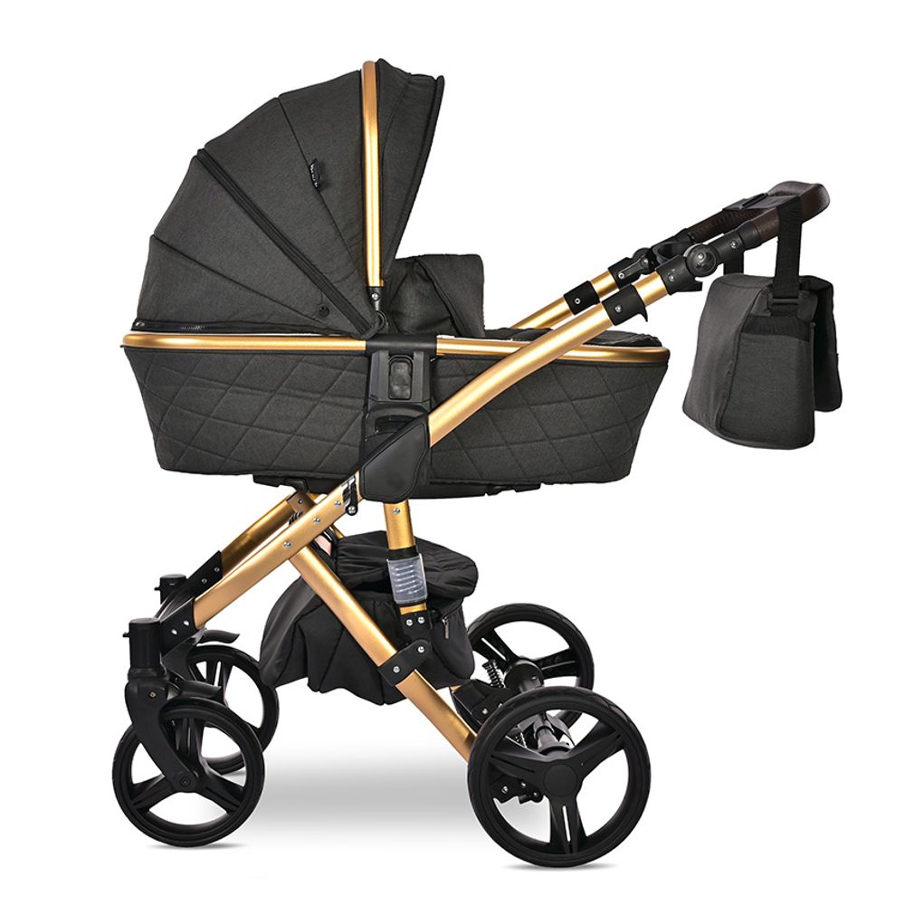 Lorelli Kolica za bebe Rimini Premium, Black Jasper slika 4