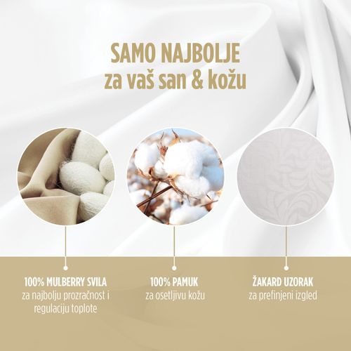 Celogodišnji svileni pokrivač Vitapur Victoria's Silk slika 6