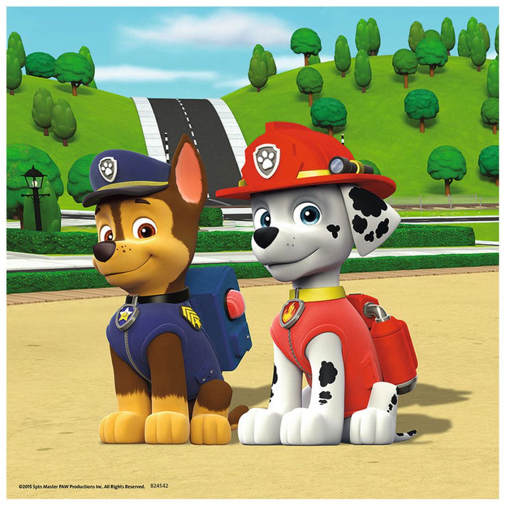 Paw Patrol puzzle 3 x 49 kom slika 3
