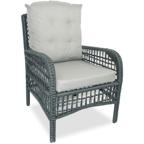 Floriane Garden Vrtna garnitura, siva boja, Lady Sofa - Grey slika 3