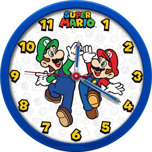 Super Mario Bros wall clock slika 1