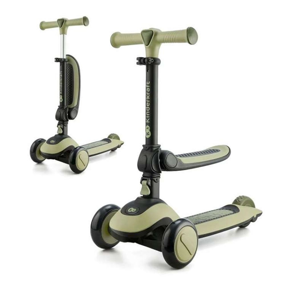 Kinderkraft Romobil Halley 2U1, Grassland Green slika 1