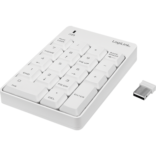 Logilink numpad BT numeriička tastatura bela slika 4