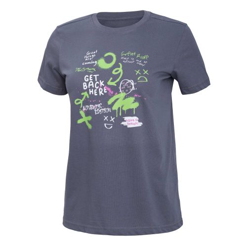 Ženska majica DOODLES T-shirt - SIVA slika 1