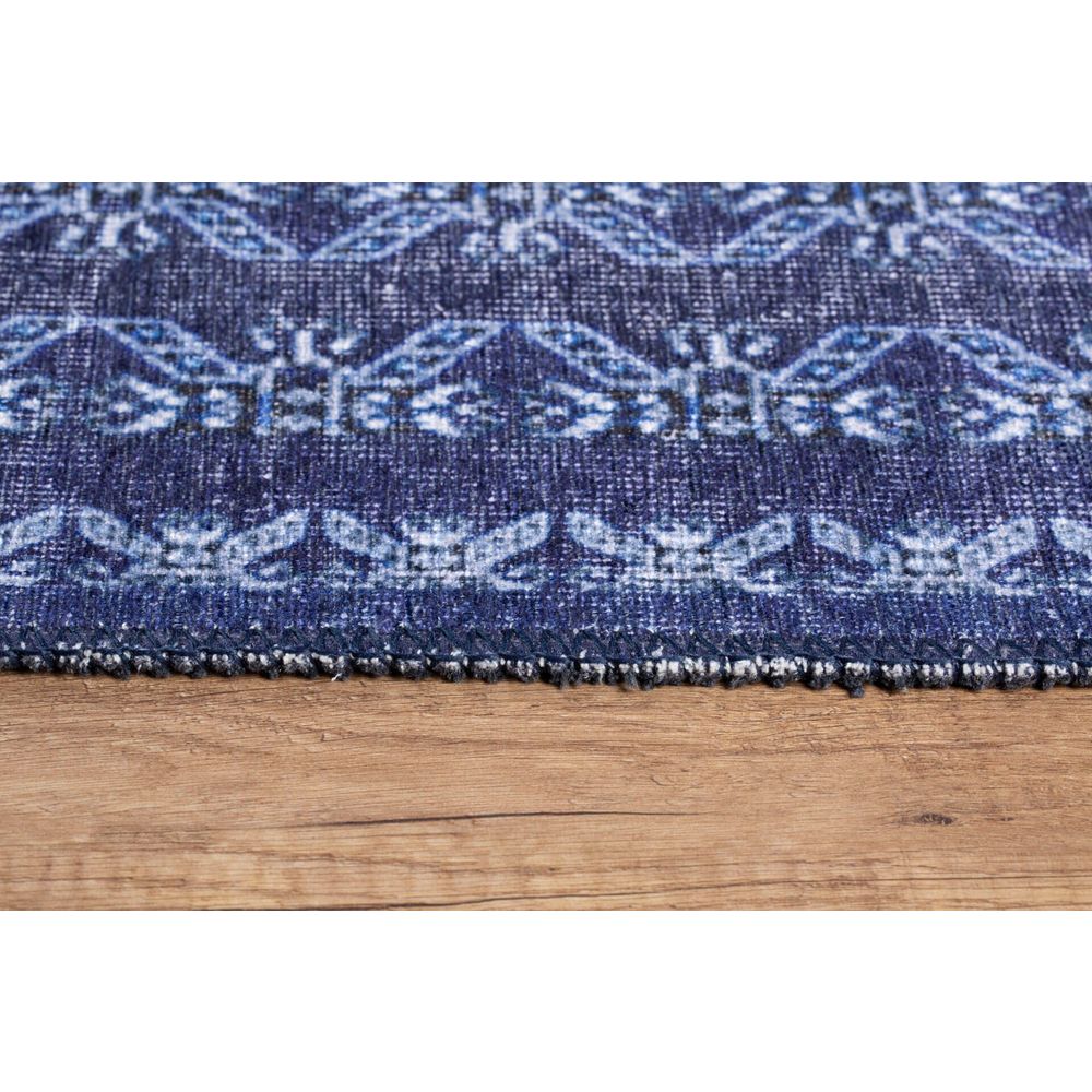 Tamnoplavi Višebojni Tepih Blues Chenille - AL 277 (230 x 330 cm) slika 6
