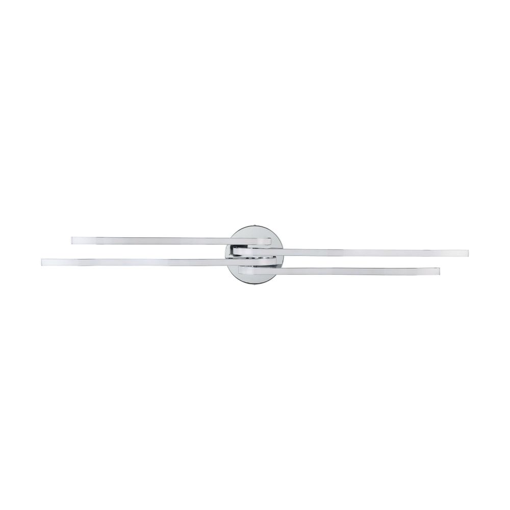 Eglo Roncade zidna/stropna LED lampa, 40W, D 1160, aluminij/krom bijela slika 6