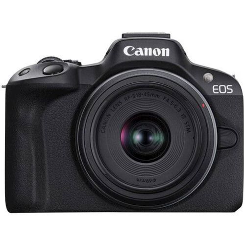 Fotoaparat CANON R50 RFS18-45 + RFS55-210 IS STM slika 1