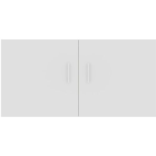 Zidni ormarić bijeli i boja hrasta 80 x 39 x 40 cm od iverice slika 33