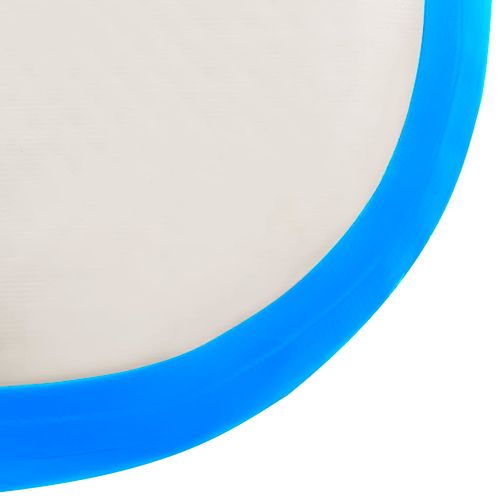 Strunjača na napuhavanje s crpkom 800 x 100 x 15 cm PVC plava slika 35