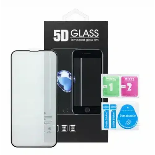 5D Full Glue Tempered Glass - za Samsung Galaxy A14 4G / A14 5G crno slika 3