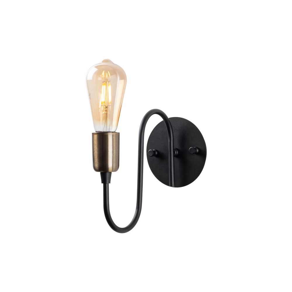 Firat - 11520 Crna Antikna Zidna Lampa slika 4