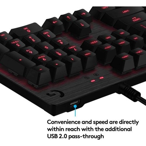 Logitech G413 TKL SE - BLACK - US INT'L - USB- INTNL - TACTILE SWITCH slika 2