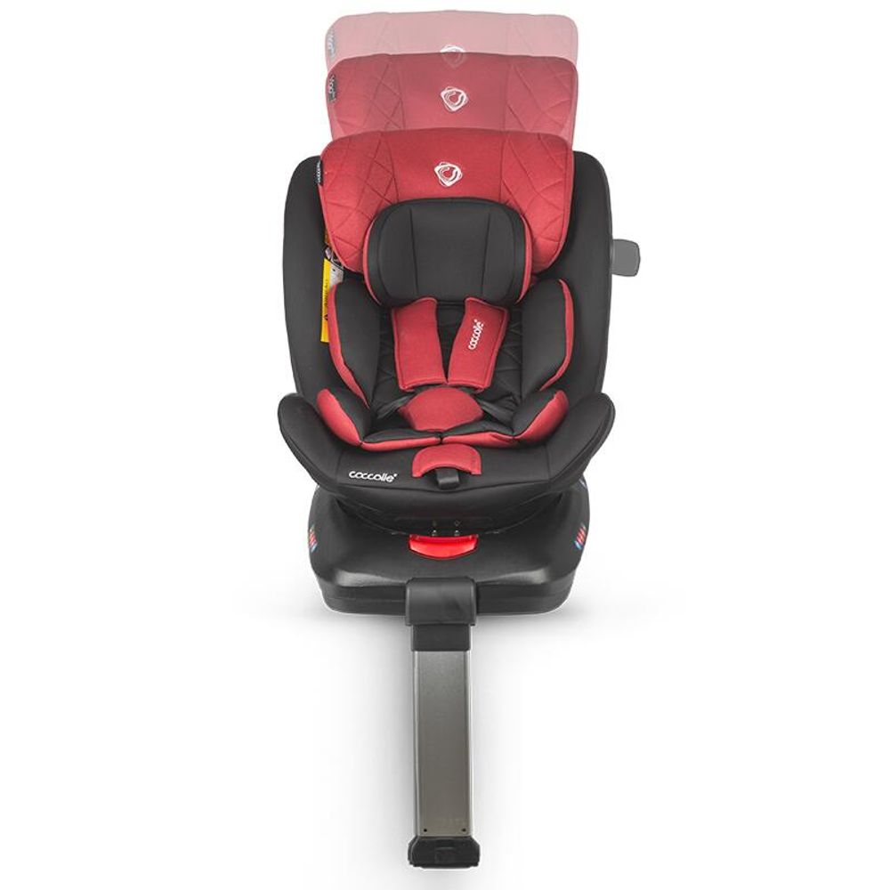 Coccolle® Autosjedalica Vigo iSize 360° 40-150cm Isofix, Poppy Red slika 14