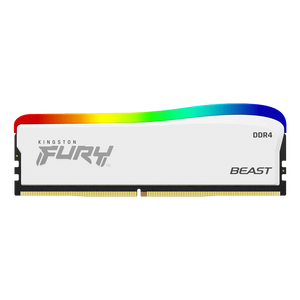 Memorija KINGSTON 16GB/DIMM/DDR4/3200MHz/CL16/FURY Beast White RGB SE