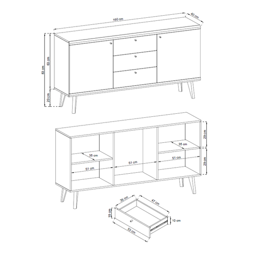 Komoda PRIMO PKSZ160  slika 2