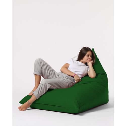 Atelier Del Sofa Vreća za sjedenje, Pyramid Big Bed Pouf - Green slika 2