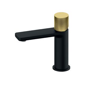 Rosan S.2 BLACK - GOLD Baterija za lavabo - hladna voda