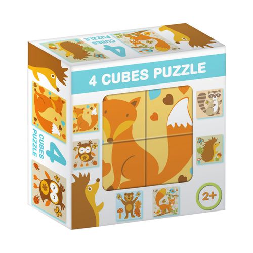 Puzzle / slagalice set od 4 kocki slika 6