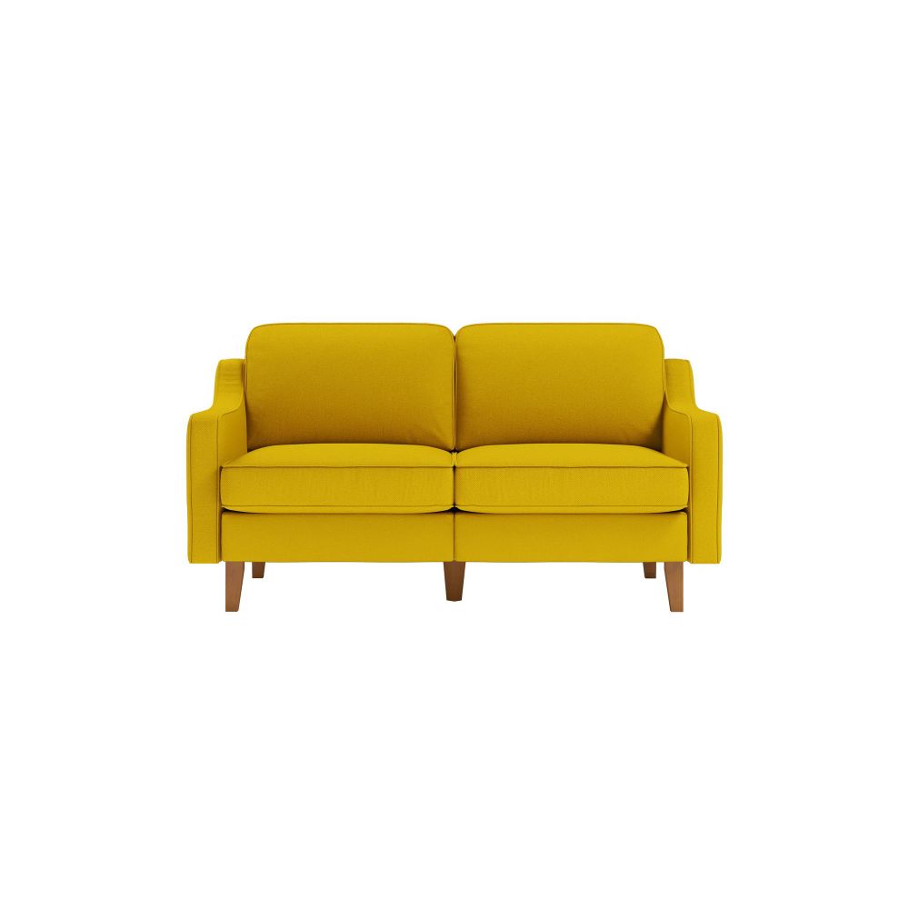 Dvosjed Sofa Robin 2 - boje: suncokret orah slika 2
