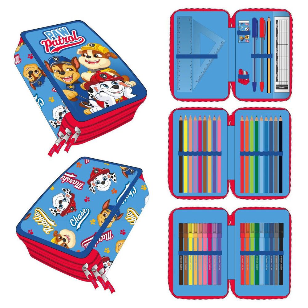 Plumier Patrulla Canina Paw Patrol triple slika 1