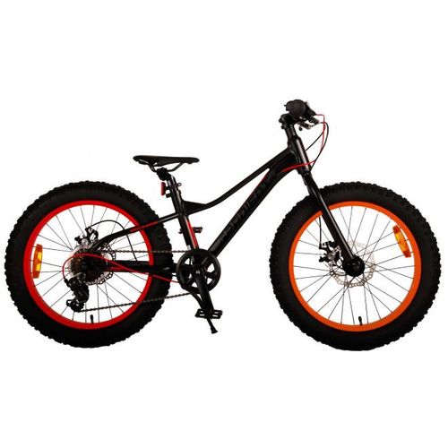 Volare Gradient dječji bicikl 20" s dvije ručne kočnice narančasto-crni slika 1