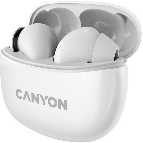 CANYON TWS-5 Bluetooth slušalice, bijele slika 3